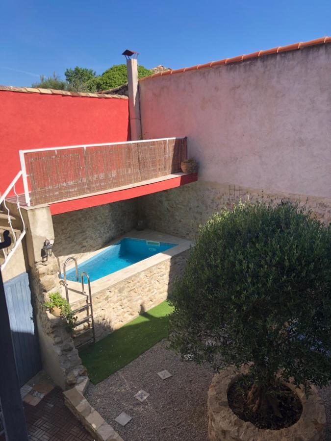 L'Oiseau Bleu Rollier Bed & Breakfast Roubia Exterior foto